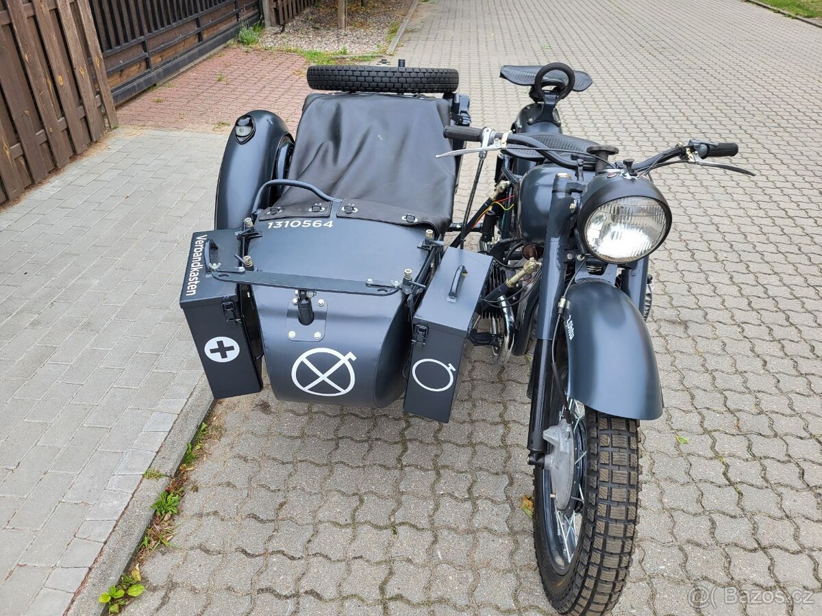 Dněpr,Ural K750 po profi renovaci - 2