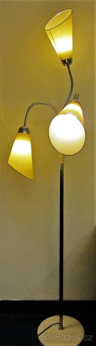 Lidokov S 102 , Expo58 Brusel - podlahová lampa - 2