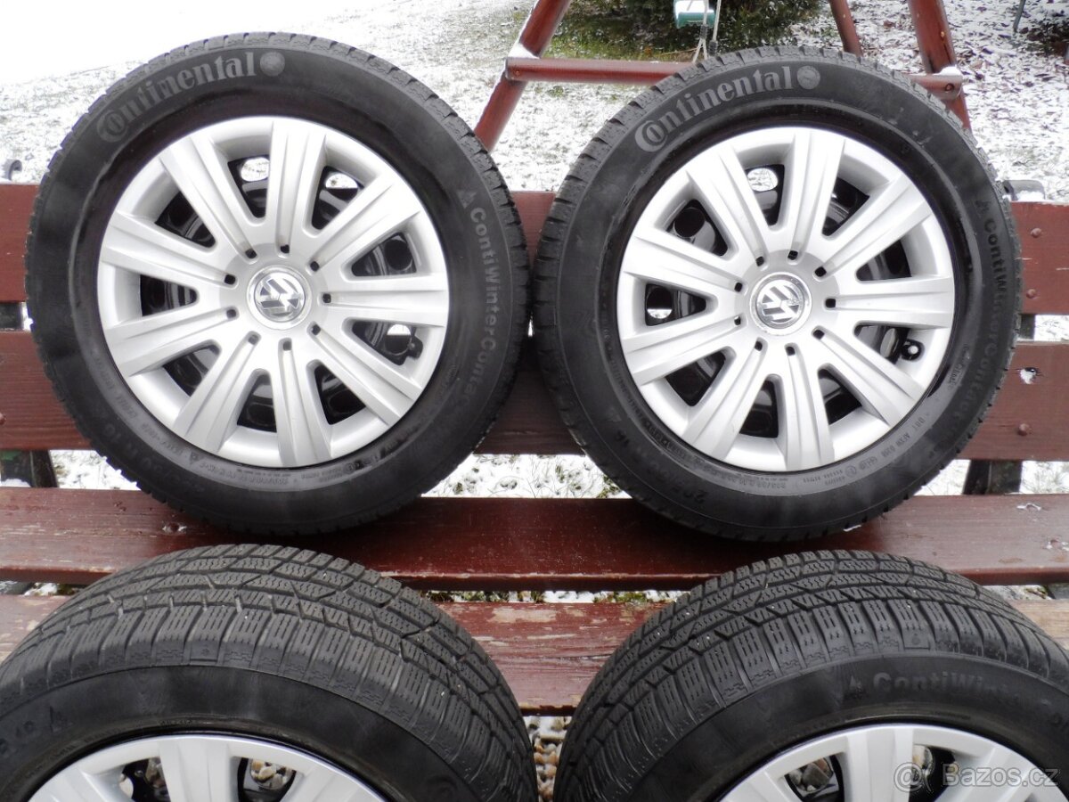 Komplet Zimní Sada +Poklice 205/60/16 ET 33 5X112 - 2
