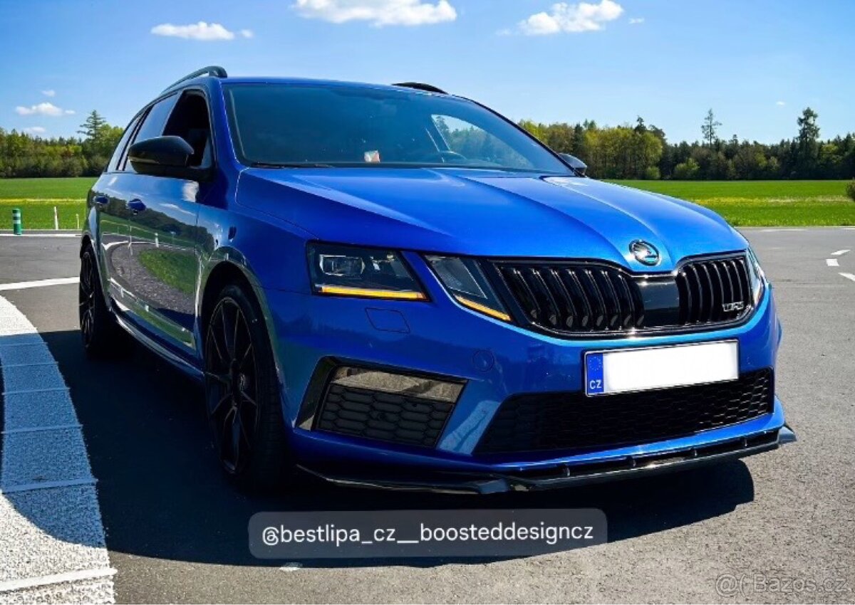Octavia 3 RS přední lipo spoiler - 2