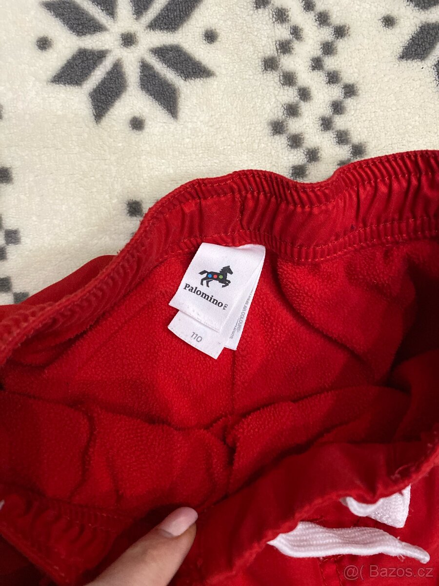 Zateplené kalhoty C&A, vel. 110 - 2