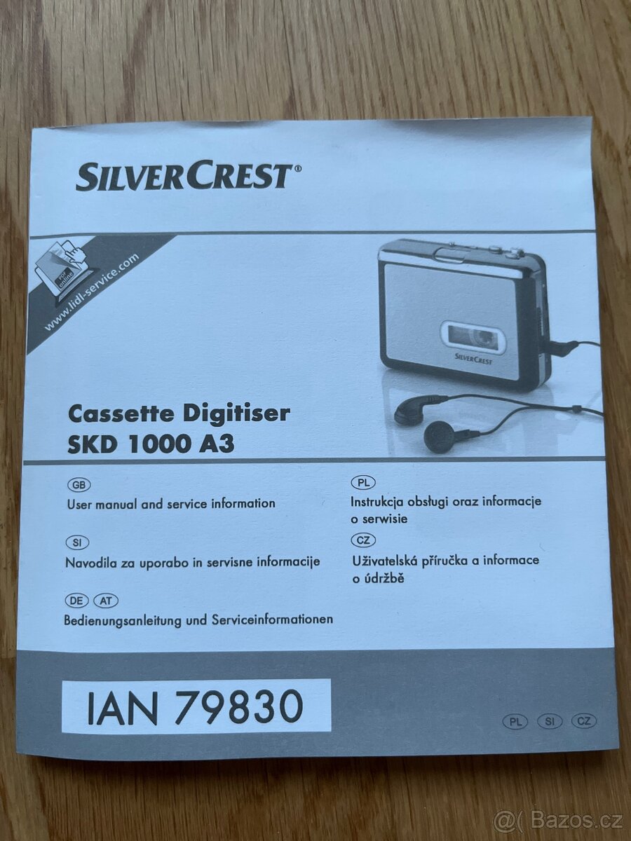 Sada pro digitalizaci audiokazet - 2