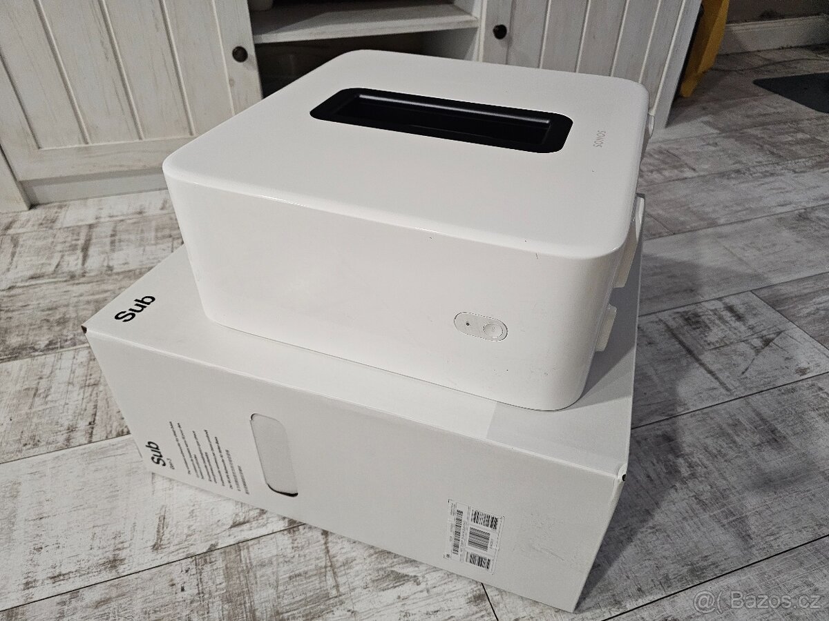 Sonos Sub Gen 3 v bílé barvě - 2