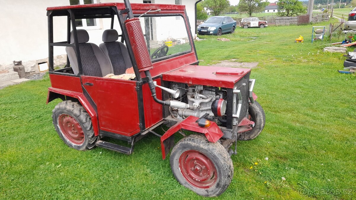 Traktorek domácí výroby - 2