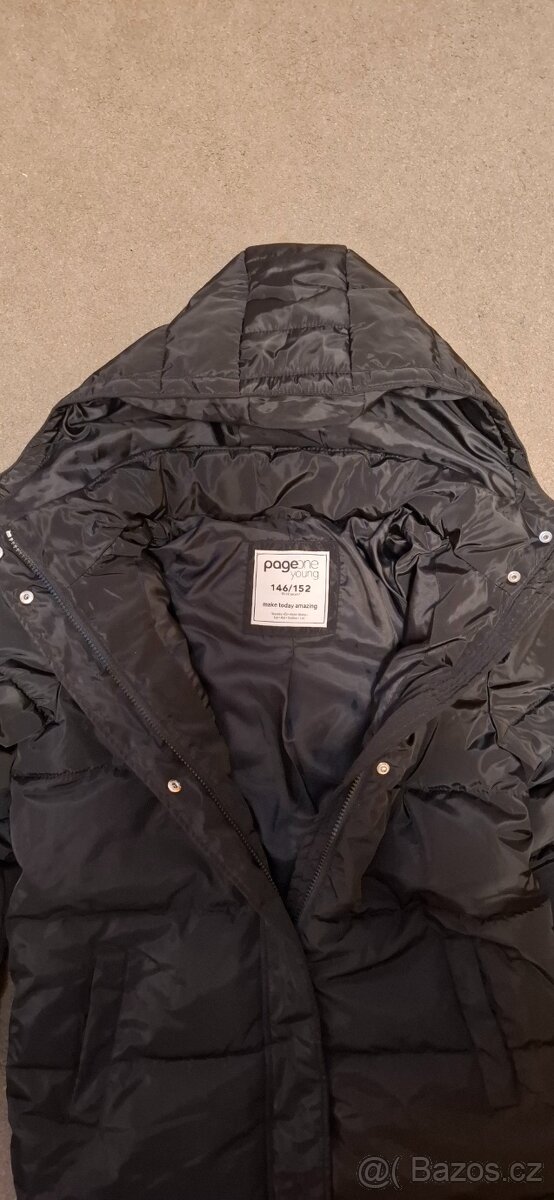 Zimní kabát vel. 146/152, nový - 2