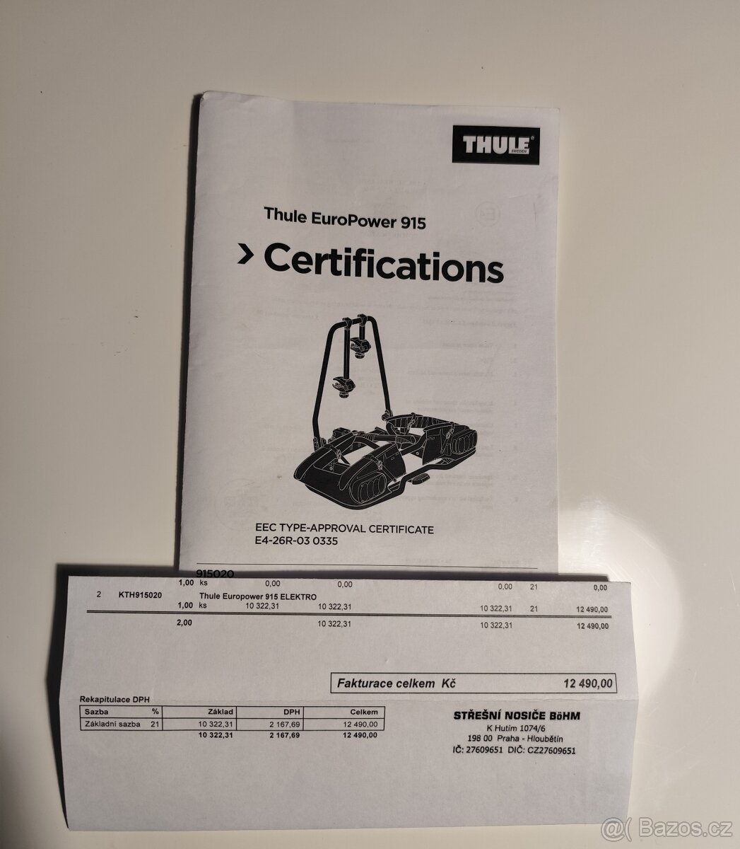 Nosič kol Thule Europower 915 - 2