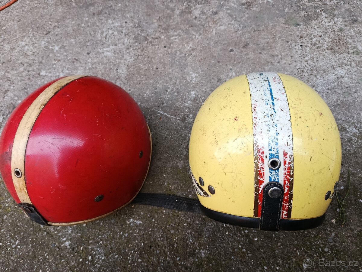 Moto retro helmy - 2