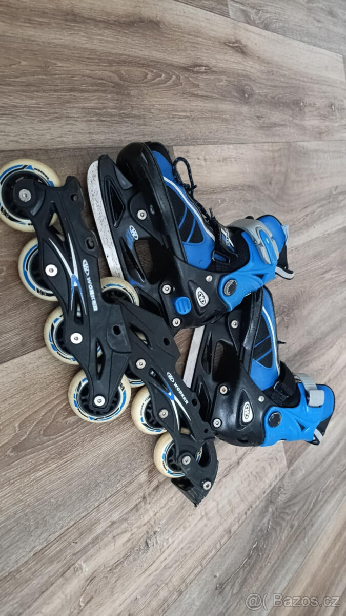 Chlapecké brusle Worker 2v1 - 2