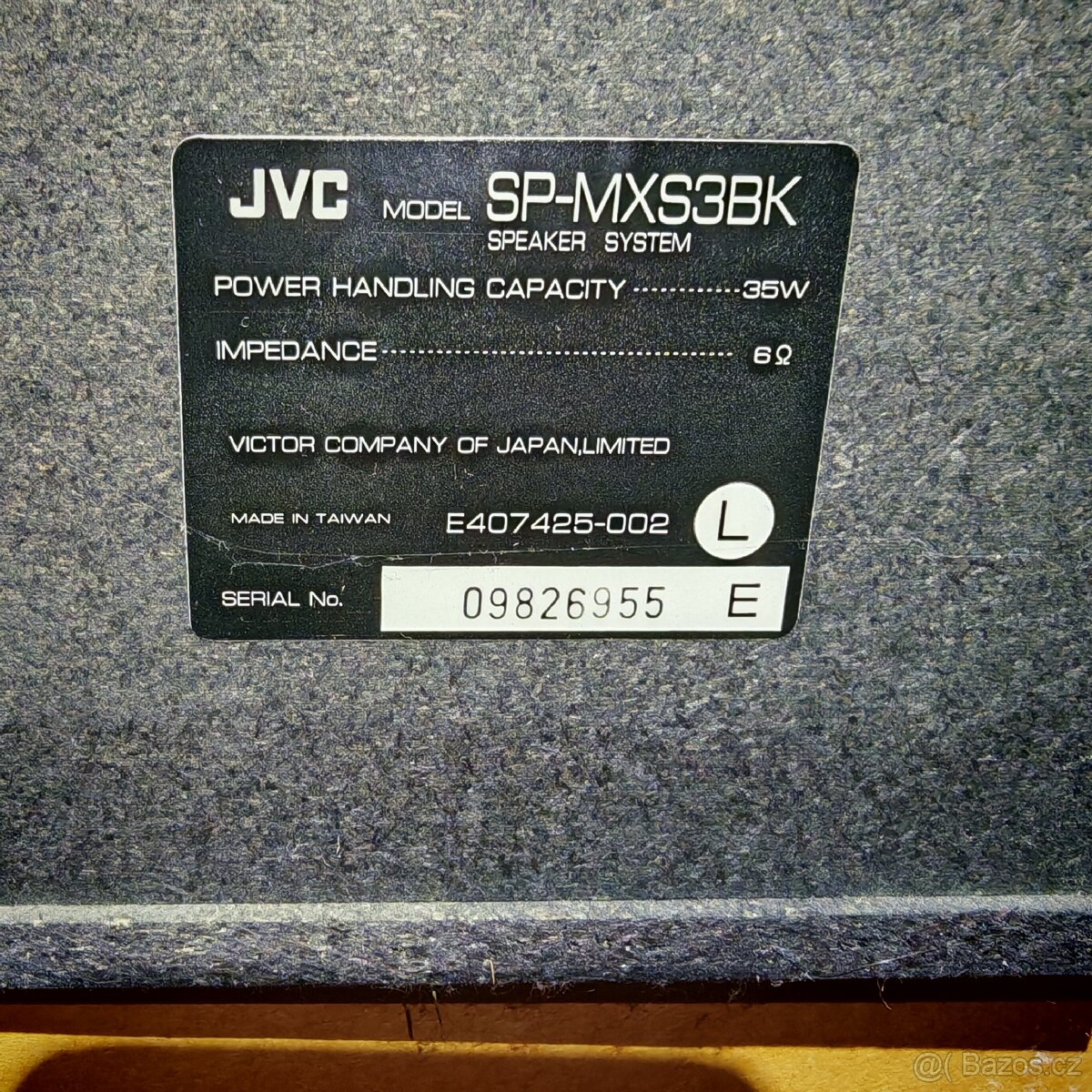 JVC reproduktory - 2