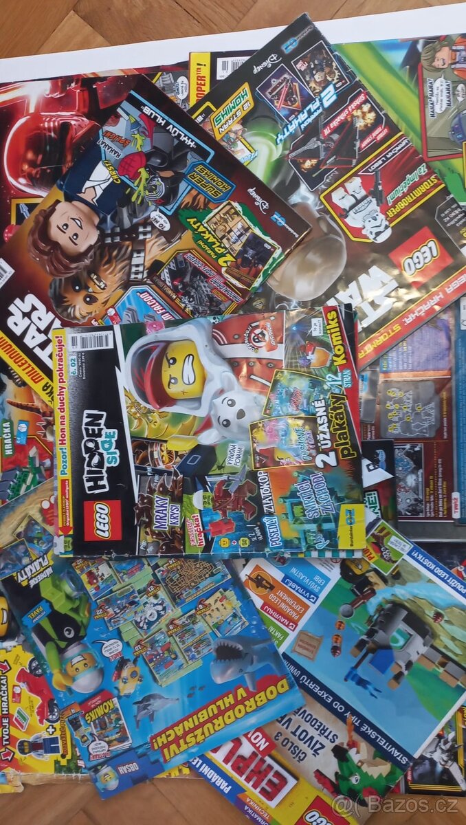 Figurka Steve + časopisy - 2