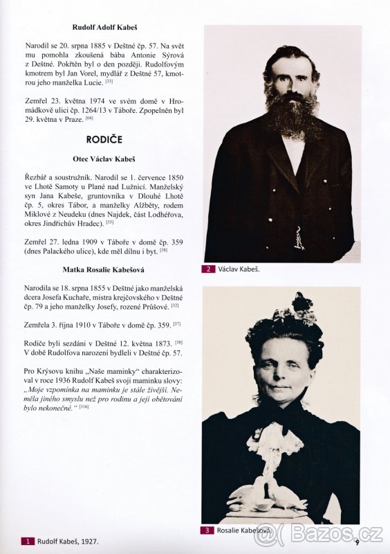 monografie sochaře Rudolfa Kabeše - 2