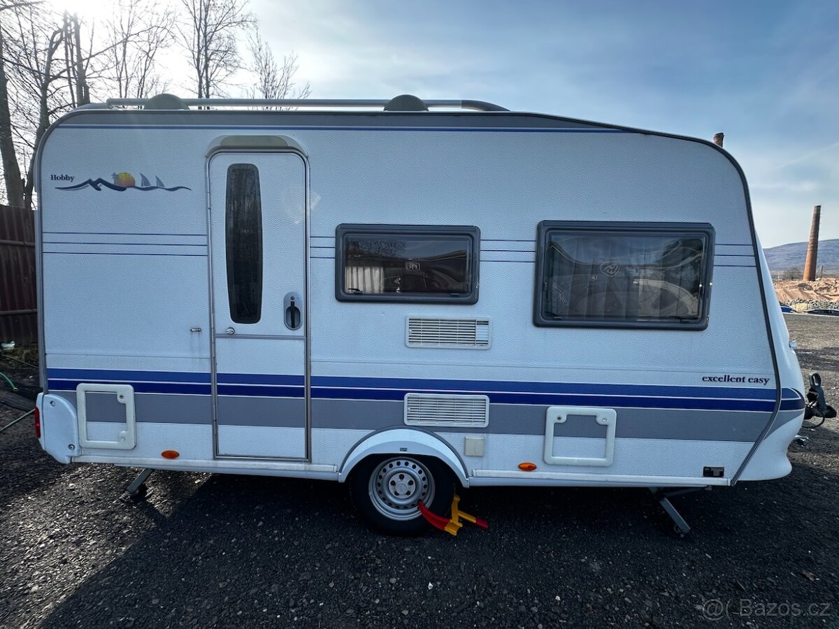 Karavan Hobby 400 SF,2003,stan, držák kol - 2