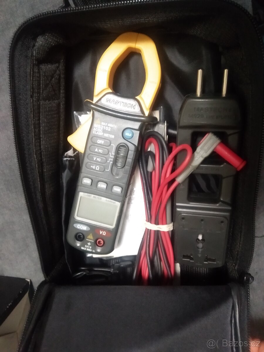 Klešťový multimetr Mastech MS2102 (napůl nefunkční) - 2