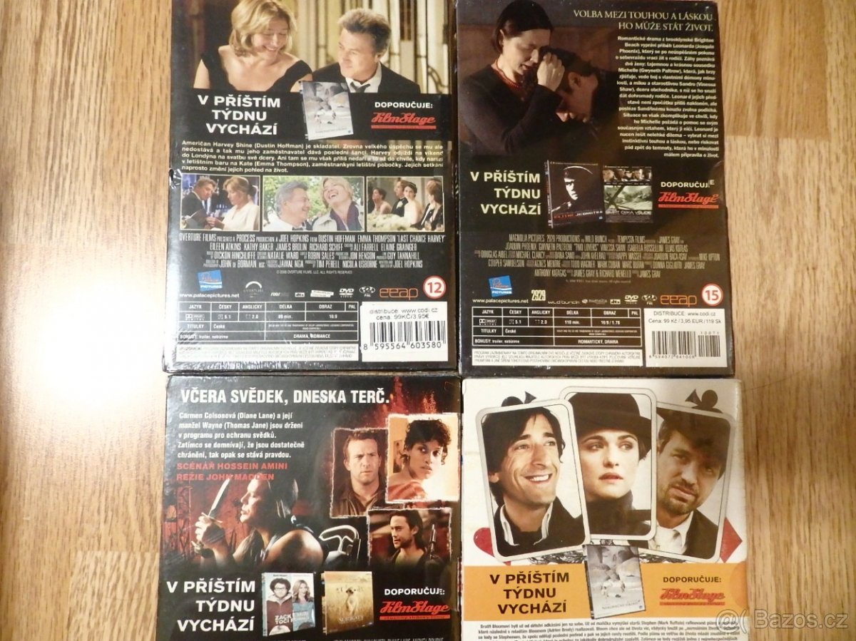DVD-zahraniční kolekce 1-3 po fotkách-sleva 20% z cen - 2