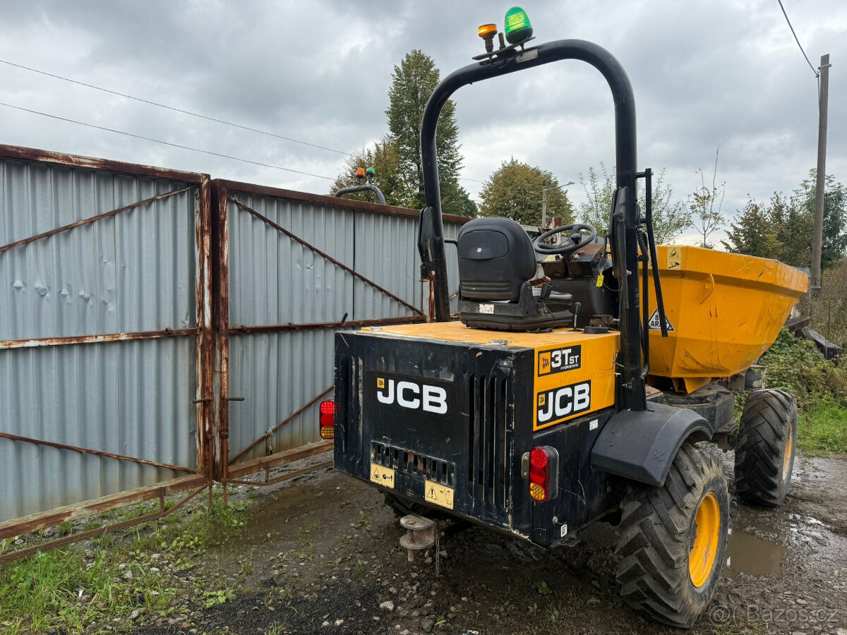 Prodám dumper JCB T3ST HYDROSTATIC r.v. 2017 - 2