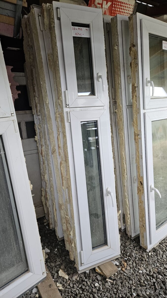 Okna plastová různých rozměrů - 2