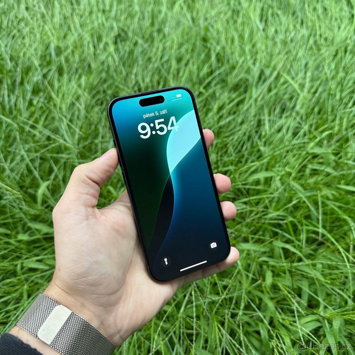 ZÁNOVNÍ APPLE IPHONE 15 128GB-ČERNÝ 100% BATERIE,ZÁRUKA - 2