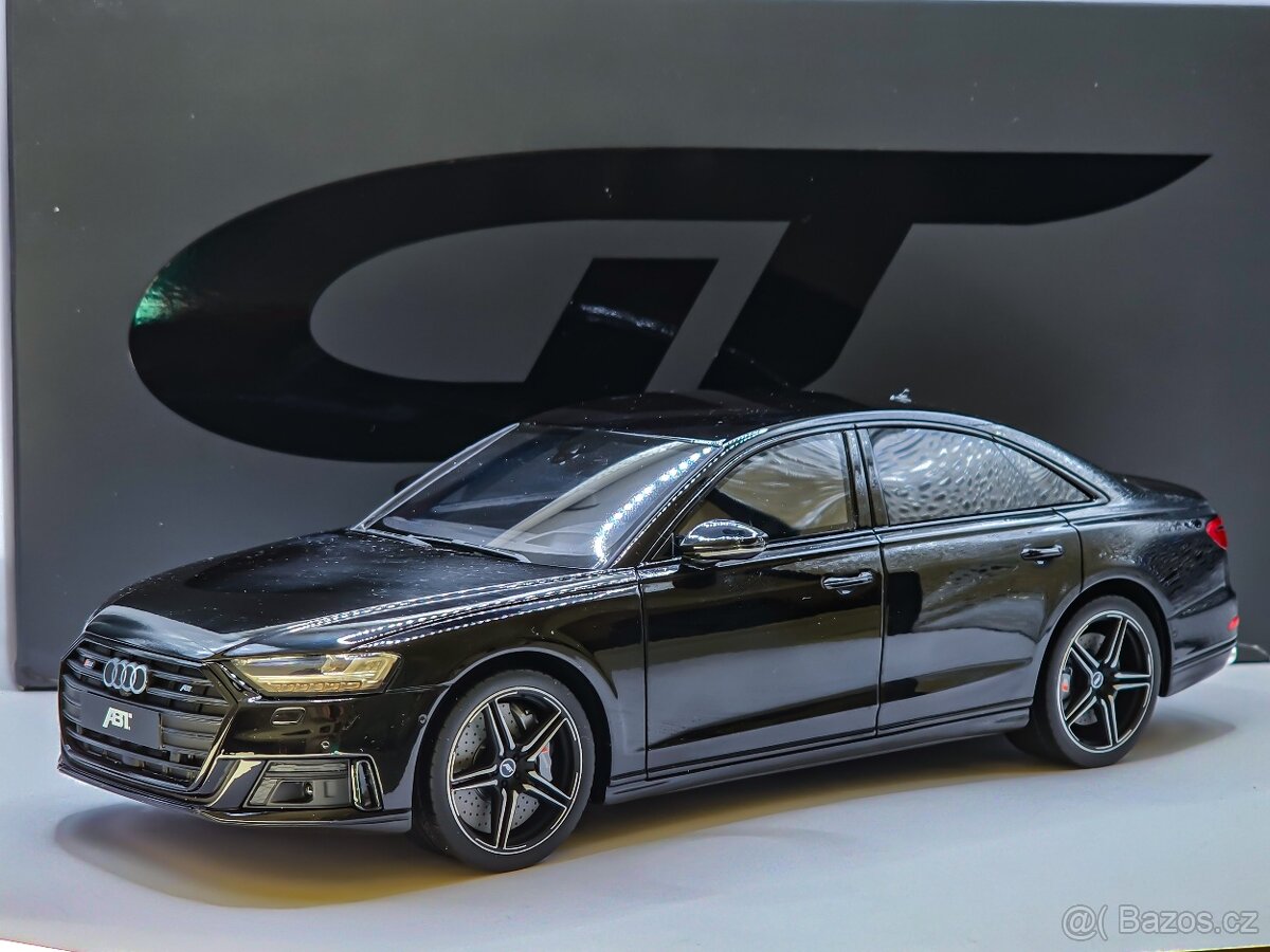 Audi S8 1:18 GT Spirit černá - 2