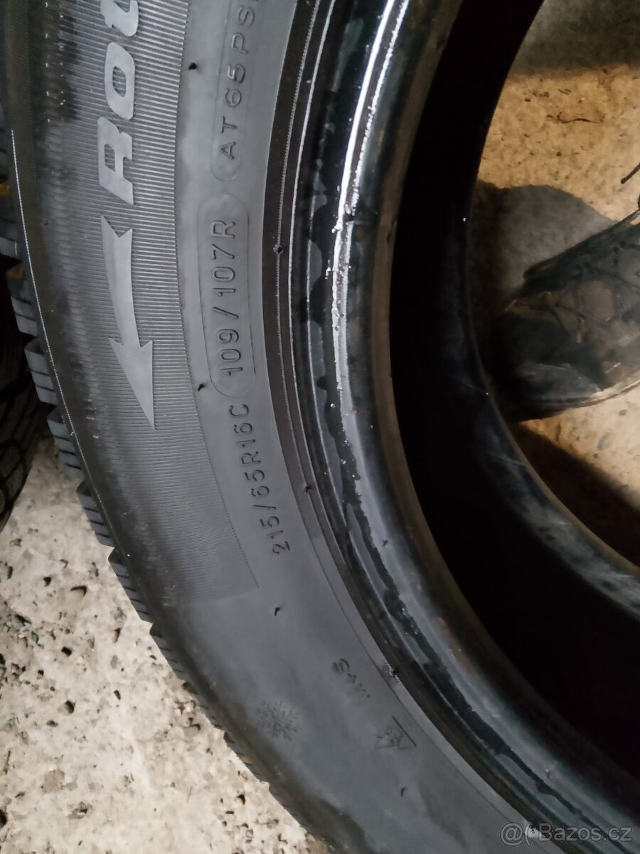 215/65/16c 109/107r BF Goodrich - zimní pneu 2ks dodávkové - 2