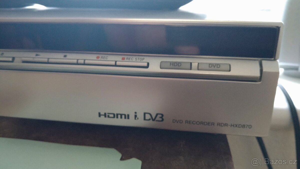 SONY rekordér DVD RDR-HXD870 - 2