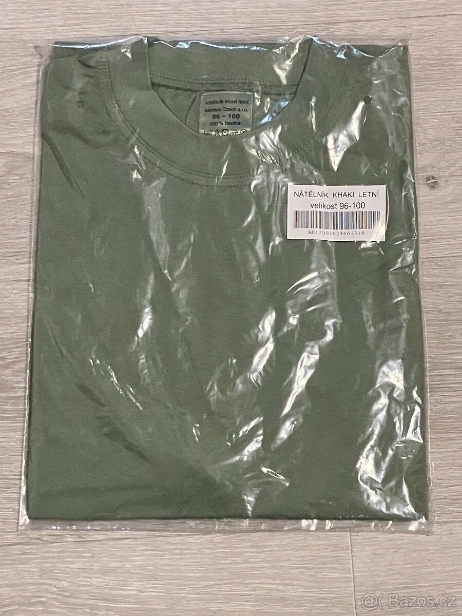 Triko zelené krátký rukáv. - 2