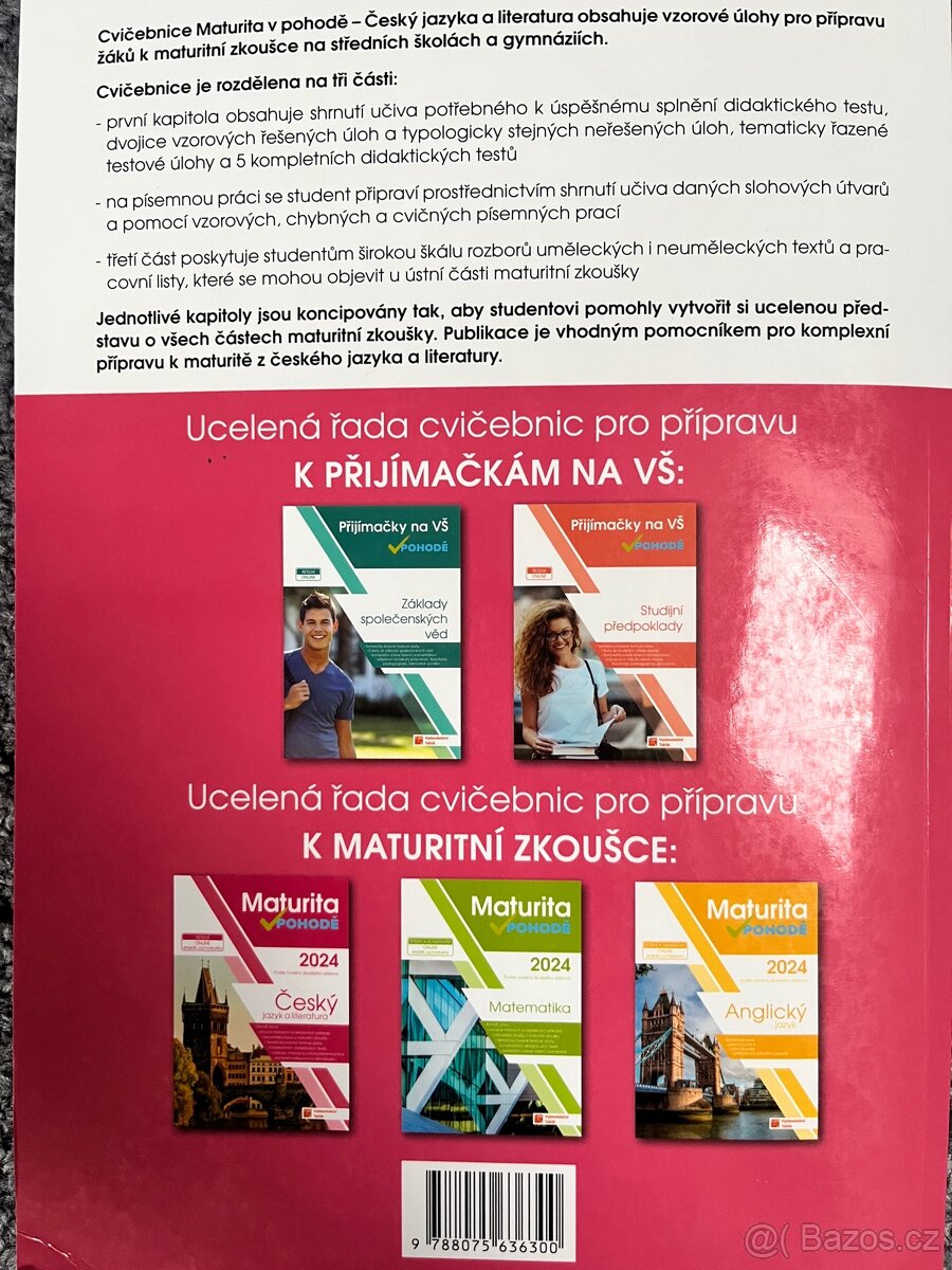 Maturita v pohodě čeština 2024 - 2