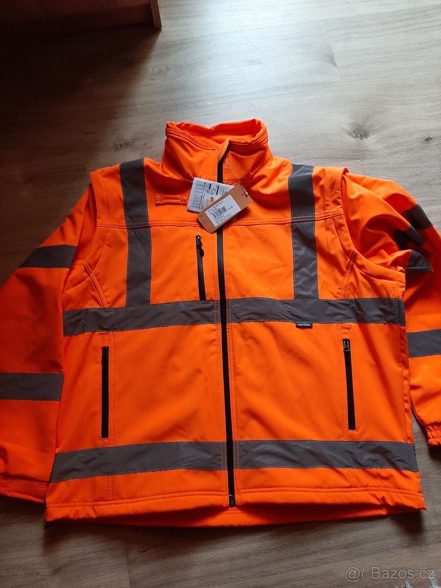 Reflexni softshellová bunda vel.S a L - 2