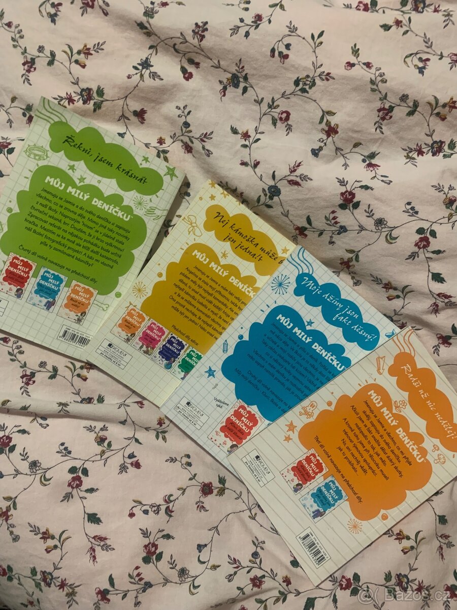 Můj milý deníčku, 4 x díly, VHODNÝ VÁNOČNÍ DÁREK PRO SLEČNY - 2
