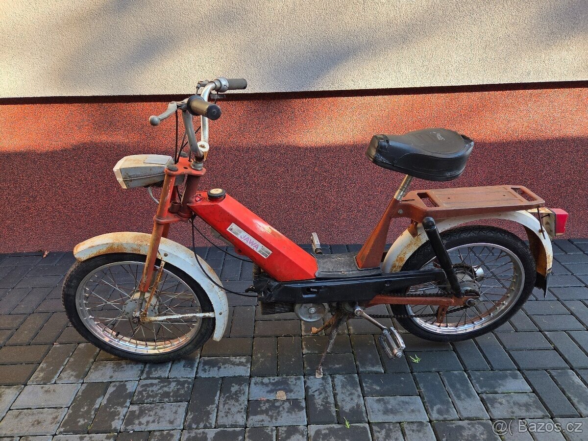 Babetta 207 s kartičkou, červená původní, funkční - 2