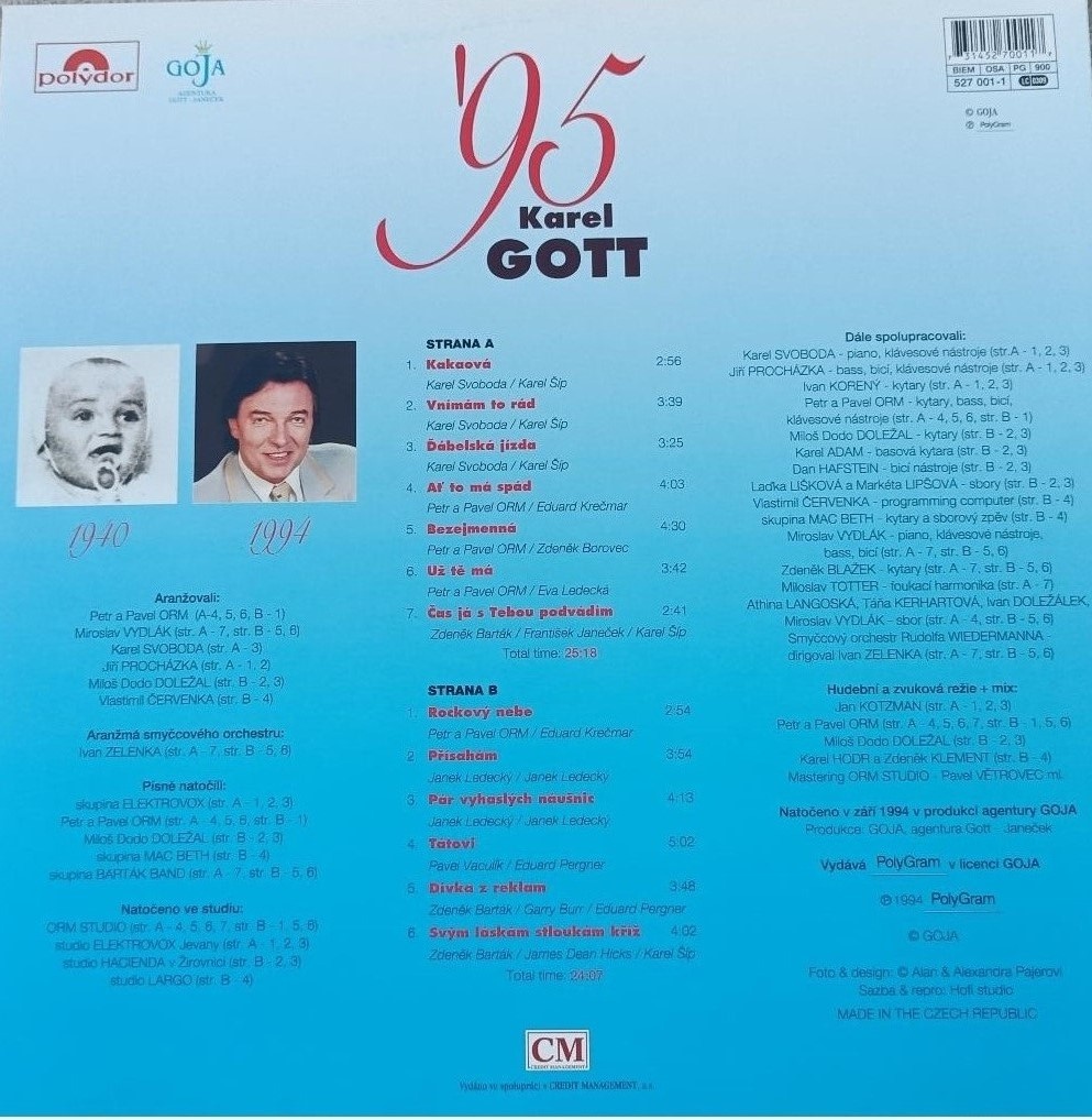 Karel Gott – '95 (LP) - 2