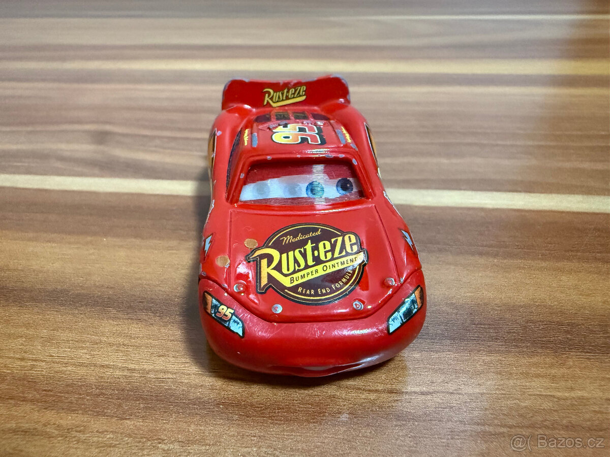 Auto Lightning Mcqueen (pohyblivá očíčka), Cars, Mattel - 2