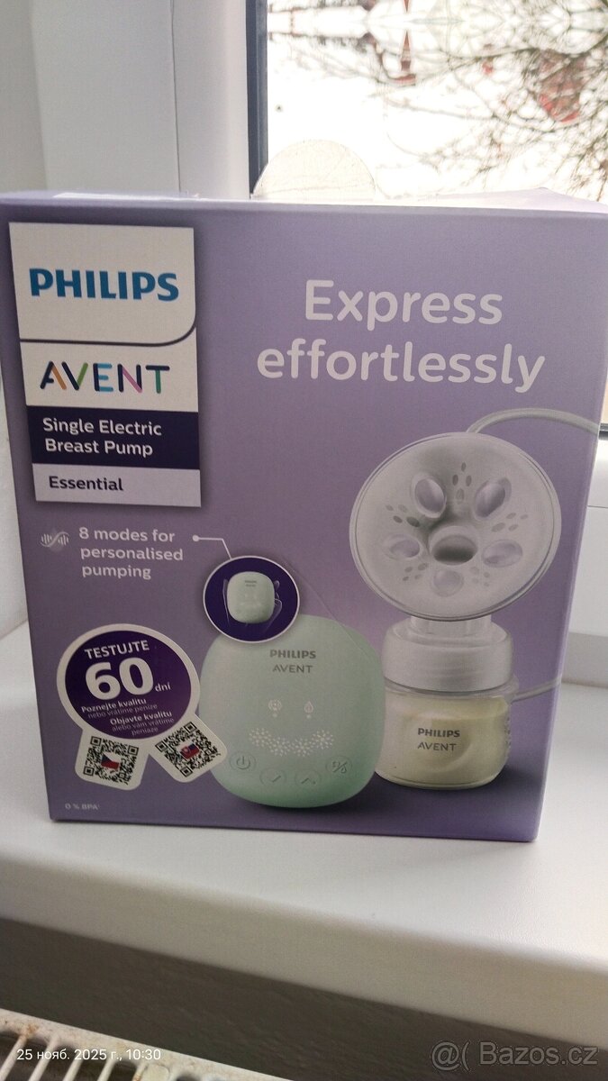 Odsávačku mateřského mléka Philips. - 2