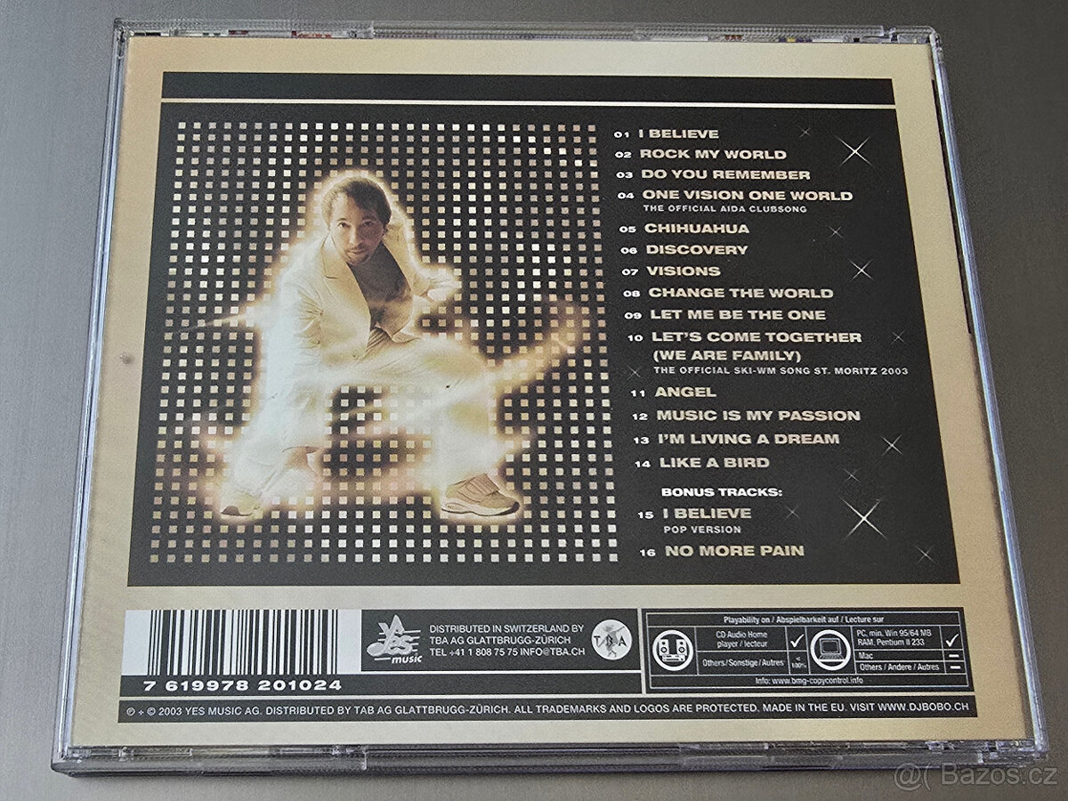 DJ Bobo - VISIONS (CD 2003, bonus edition) - 2