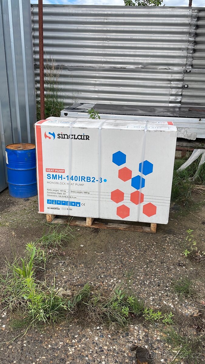 Tepelné čerpadlo Monoblok. - 2