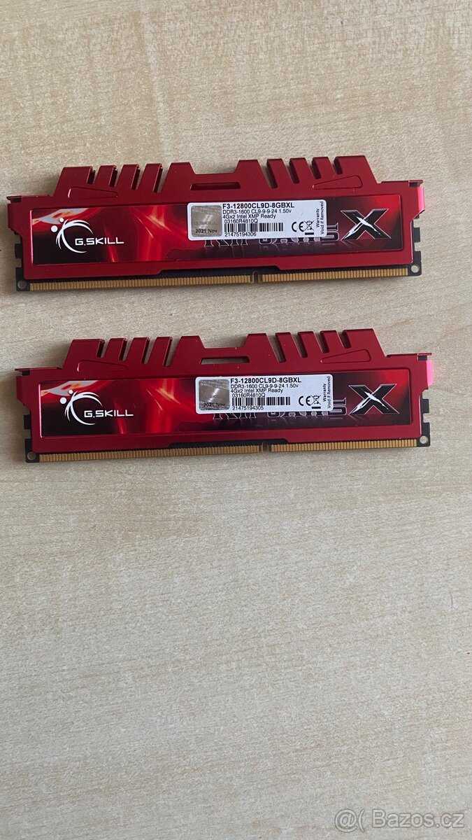 Pc ram/ ramky ddr3 - 2