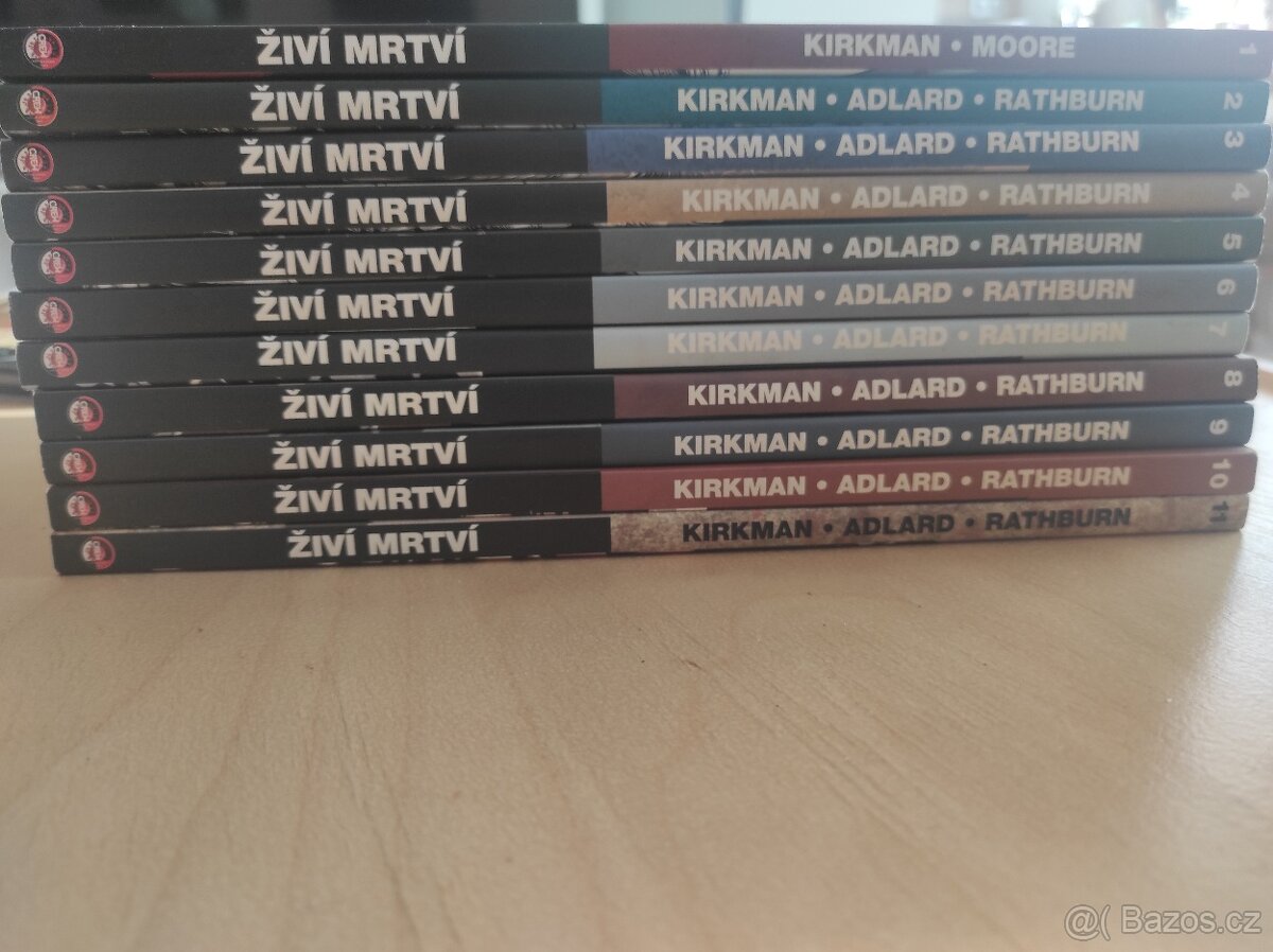 Komiksy - Živí mrtví - 2