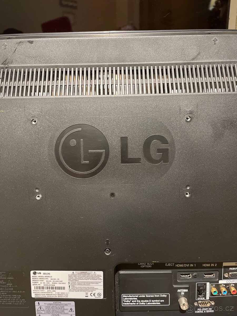 LG tv 32LC45 - 2