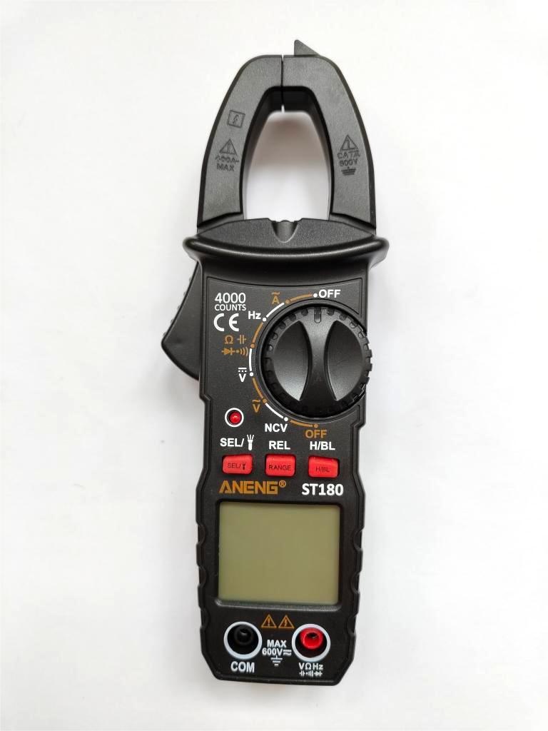 Klešťový multimetr ANENG ST180. - 2