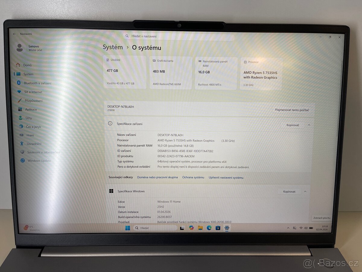 Lenovo ThinkBook 16 Gen 7 - 2
