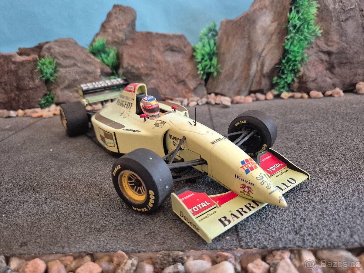 Prodám model formule F1 1:18 Jordan Peugeot - 2