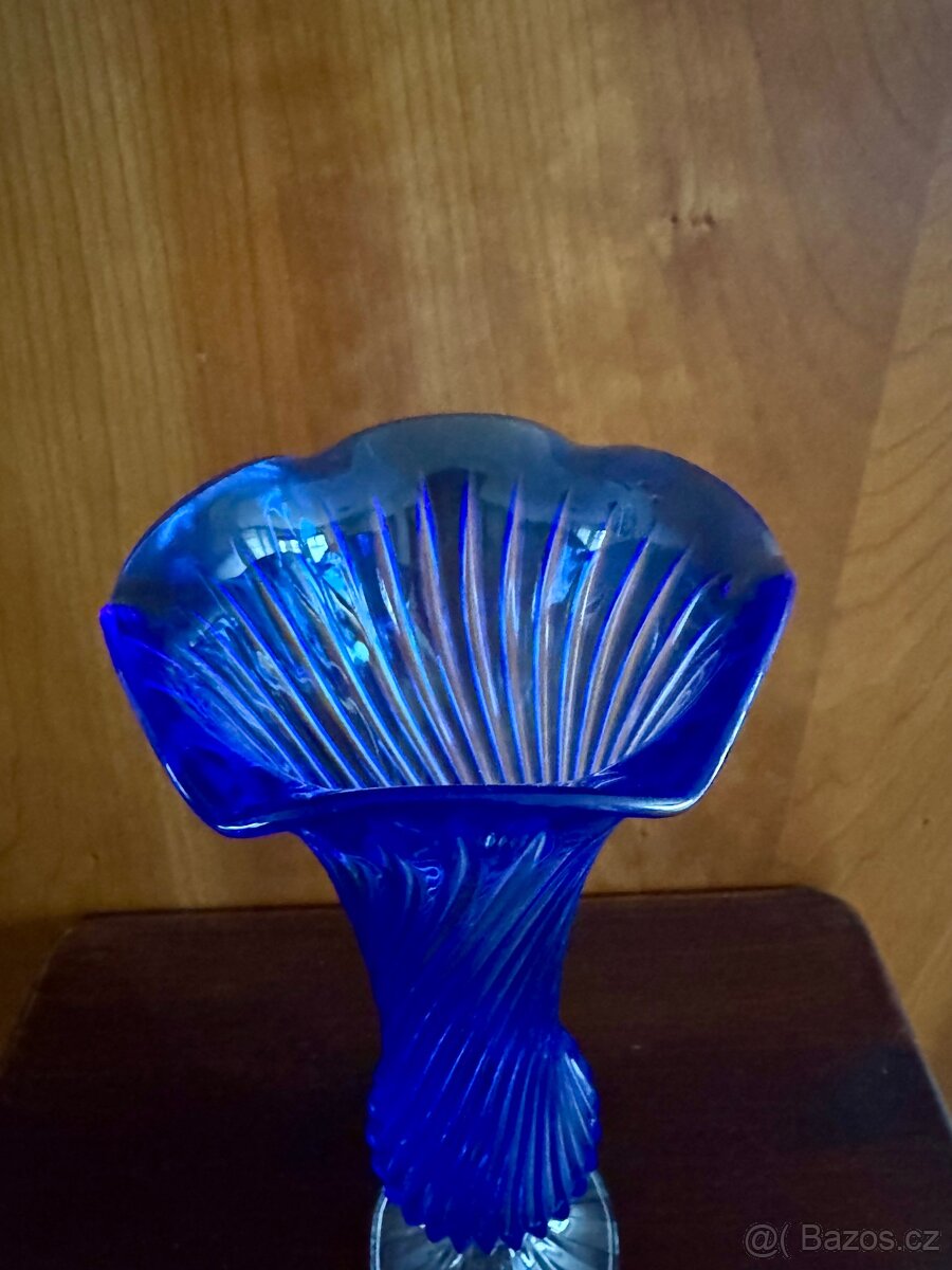 Váza cobalt výška 29,5 cm - 2