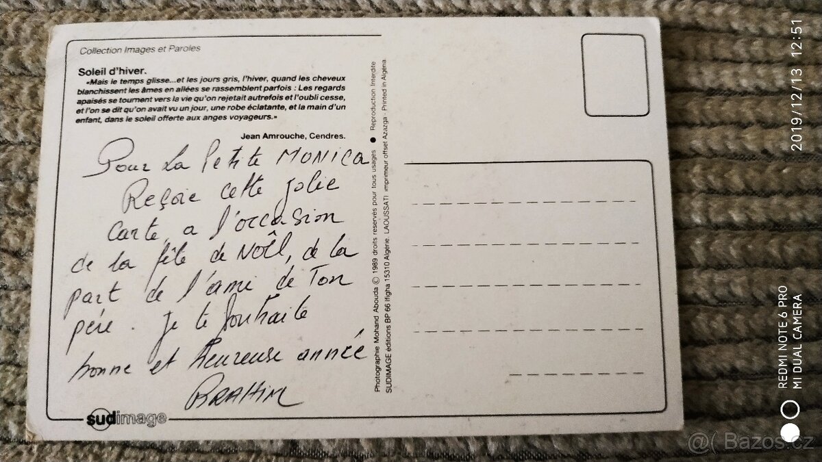 retro starý pohled Alžírsko - 2