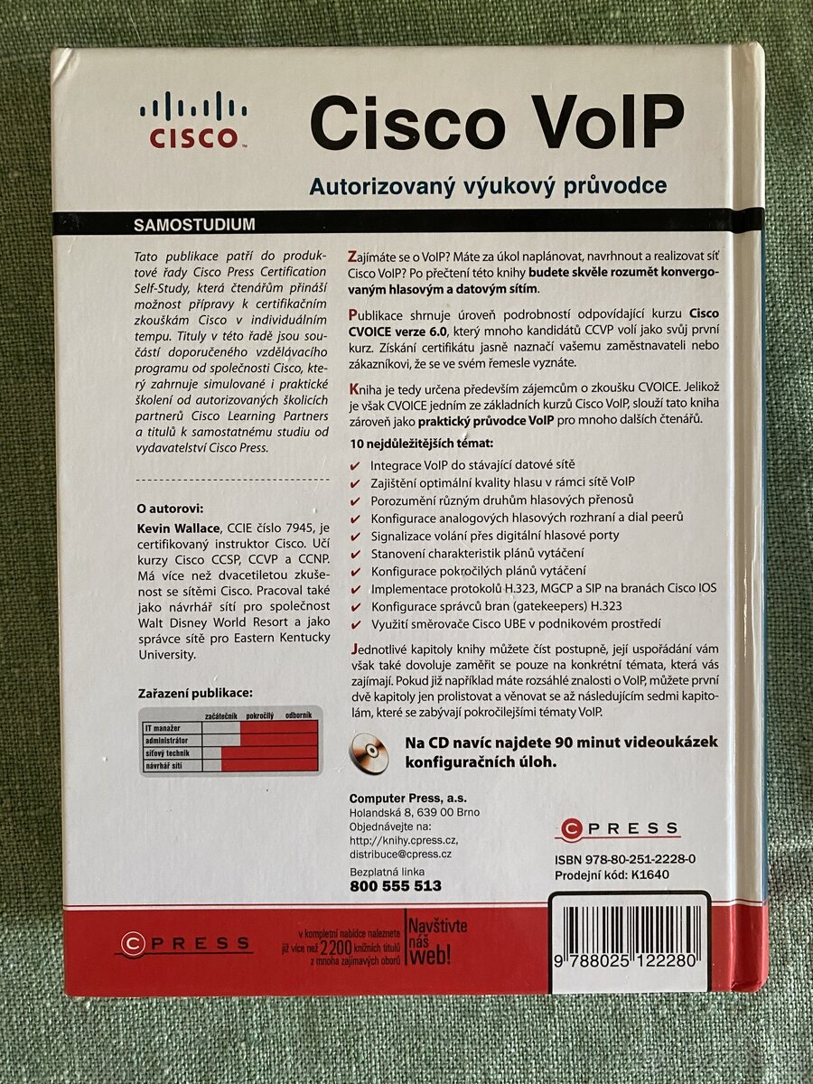 Cisco VoIP - autorizovaný výukový průvodce - 2