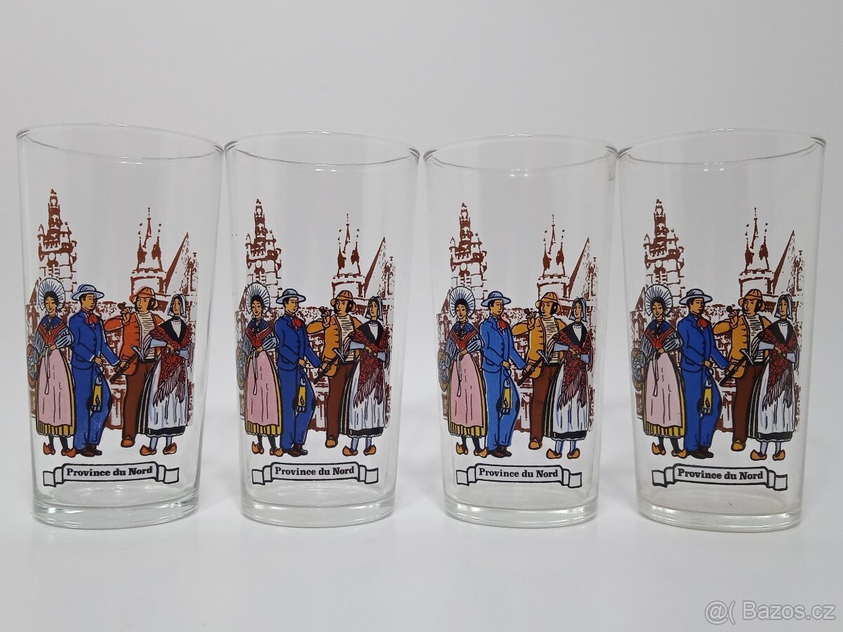 Province du Nord - Sklenice od francouzské retro hořčice - 2