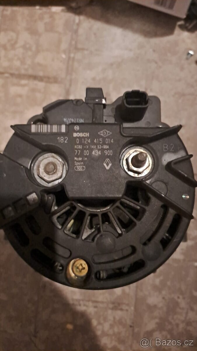 Alternátor Renault laguna ll, Dacia Duster 1.6 79kw - 2