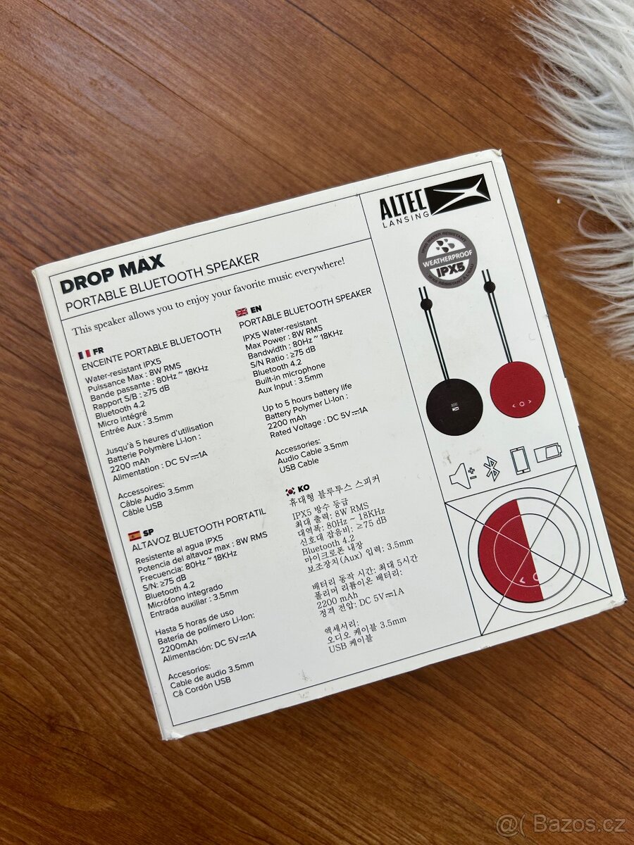 Altec - bluetooth reproduktor - 2