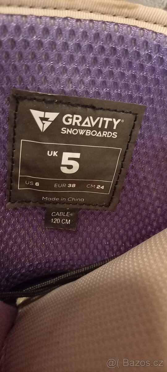 Snowboard 130 + boty 38 - 2