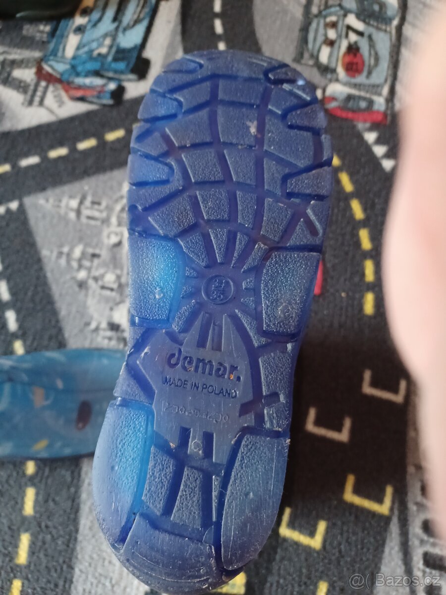 Dětské holínky vel.34/35 modré - 2