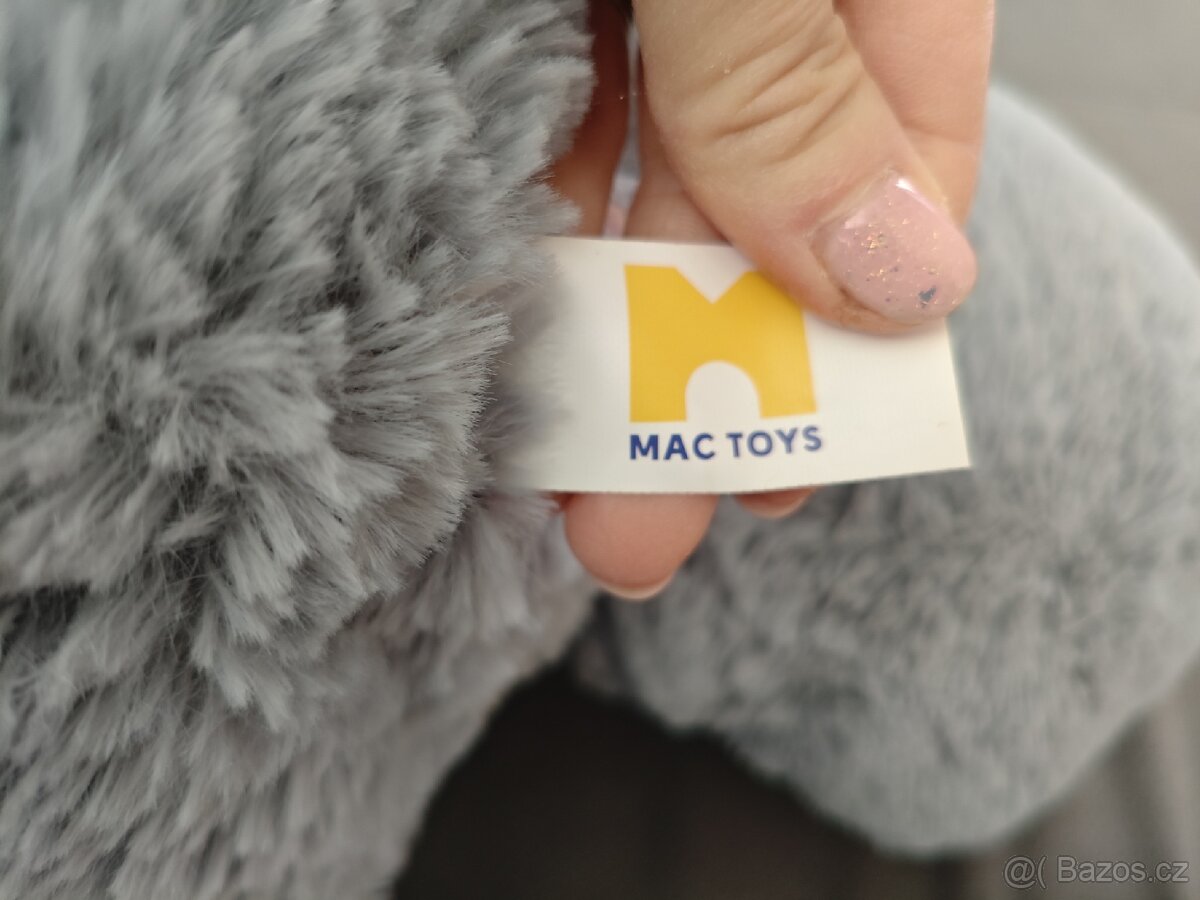 Plyšový slon šedý - 2