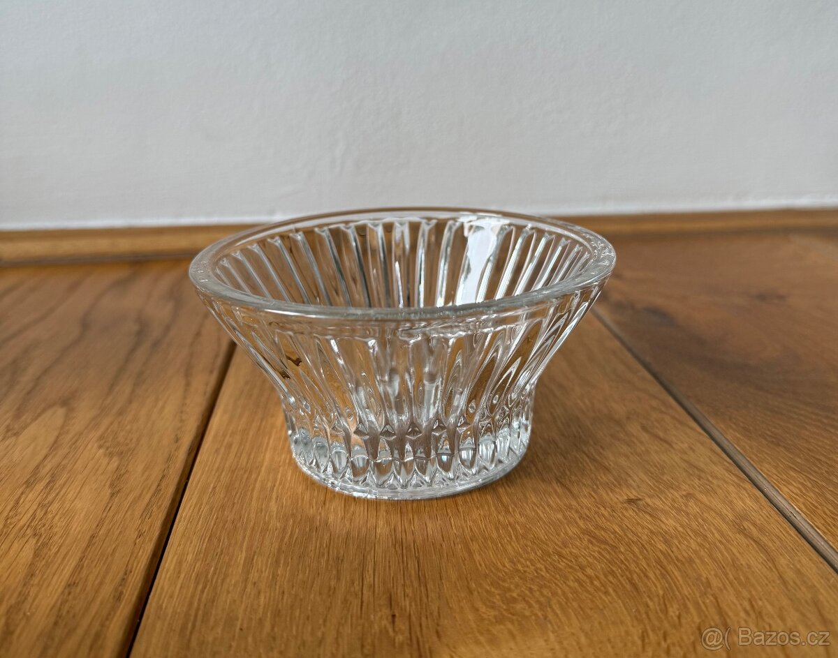 Skleněná mísa a misky - 2